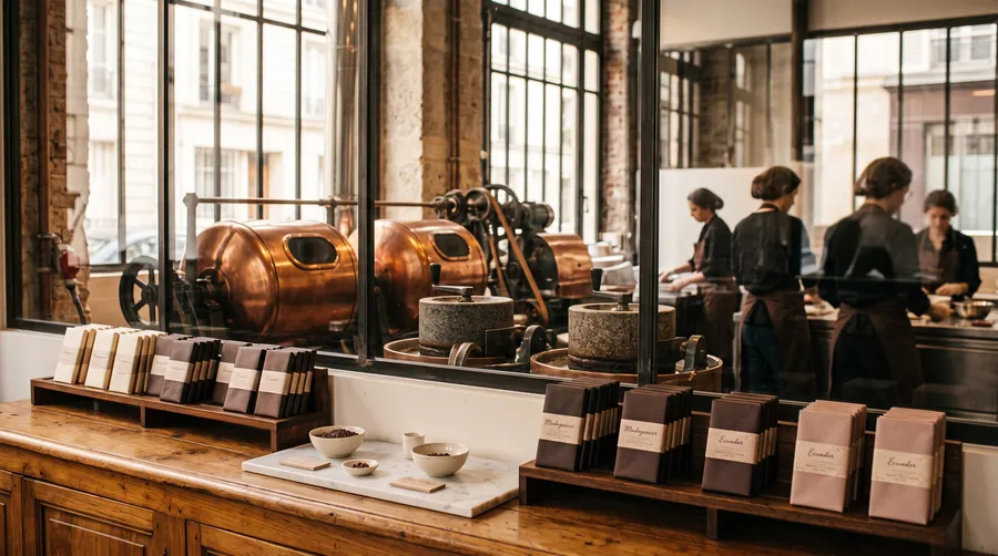 Le Chocolat Alain Ducasse, Chocolatier in Paris