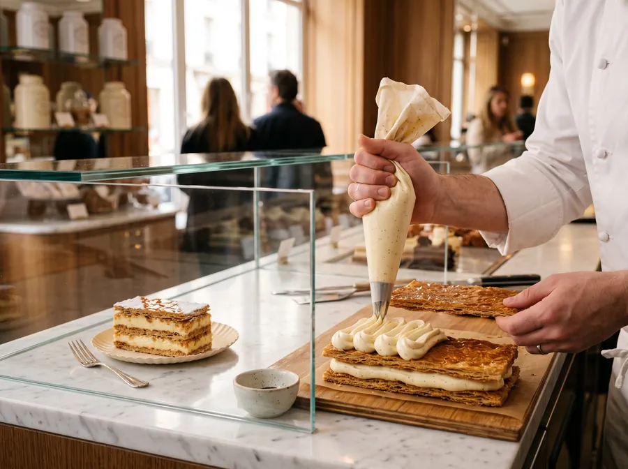 Das Mille-feuille à la minute