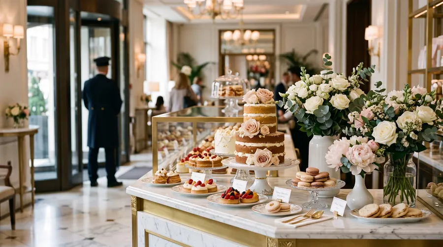 The Dorchester Cake & Flowers, Hotel-Patisserie in London