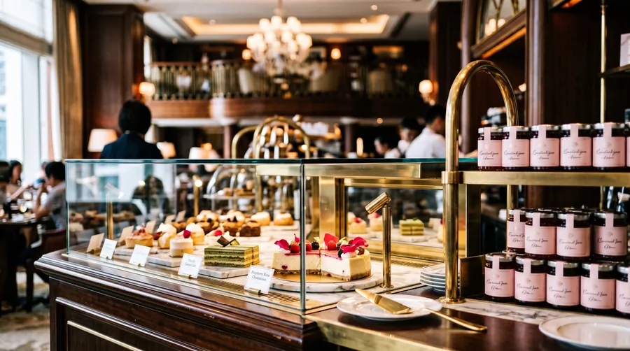 The Mandarin Cake Shop, Hotel-Patisserie in Hongkong