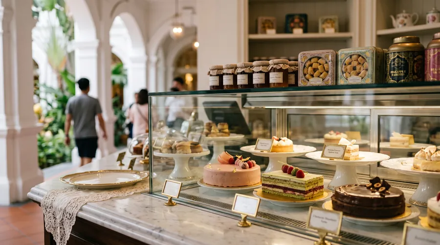 Raffles Boutique, Hotel-Patisserie in Singapur
