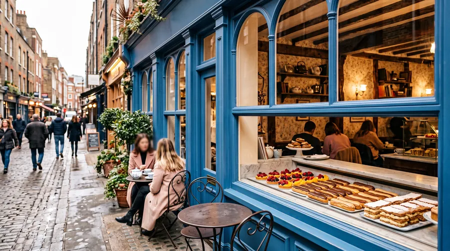 Maison Bertaux, Boutique in London