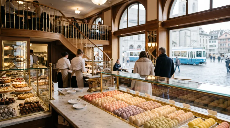 Confiserie Sprüngli, Paradeplatz, Boutique in Zürich
