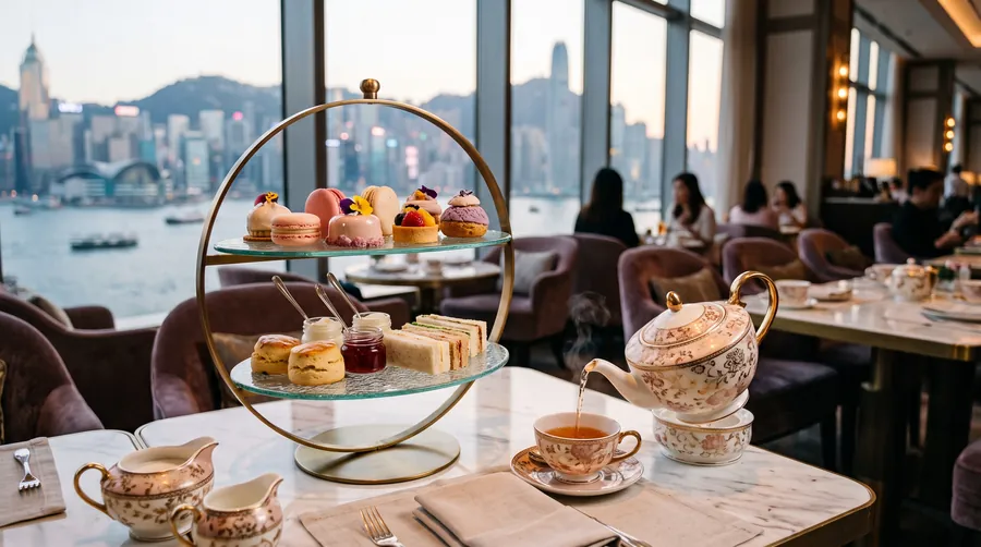 The Butterfly Room, Rosewood Hong Kong, Afternoon Tea in Hongkong