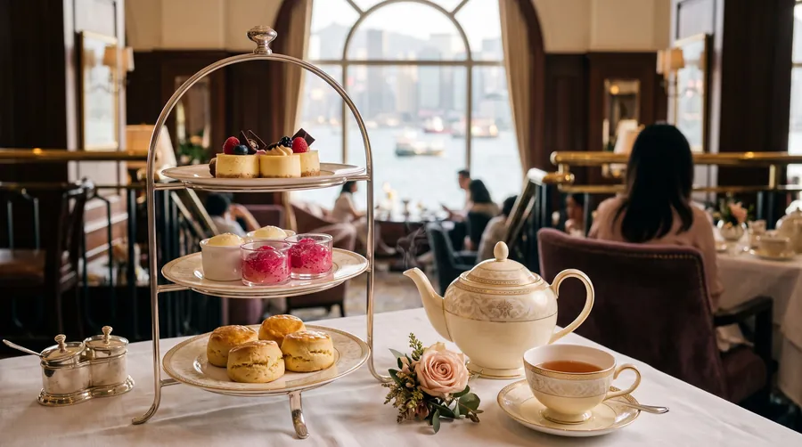 Clipper Lounge, Mandarin Oriental Hong Kong, Afternoon Tea in Hongkong