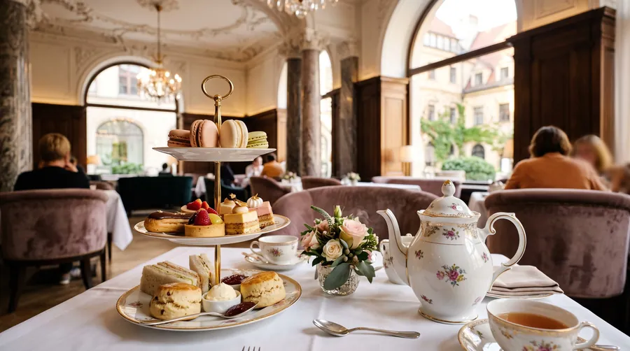 The Lounge, Rosewood München, Afternoon Tea in München