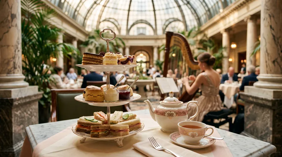 Palaishalle, Bayerischer Hof, Afternoon Tea in München