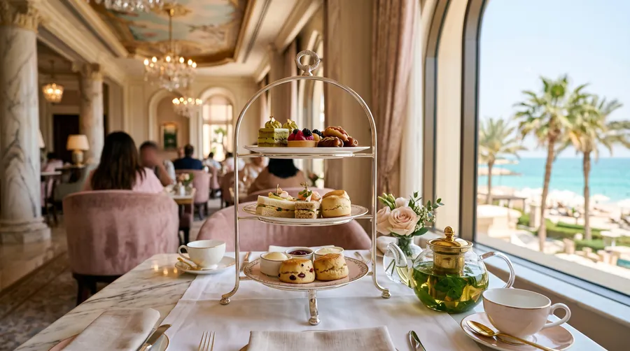 Shai Salon, Four Seasons Jumeirah Beach, Afternoon Tea in Dubai