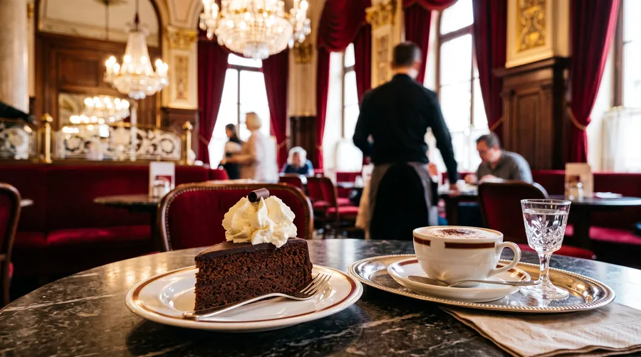 Wien: Sachertorte, Imperial Torte, Demel